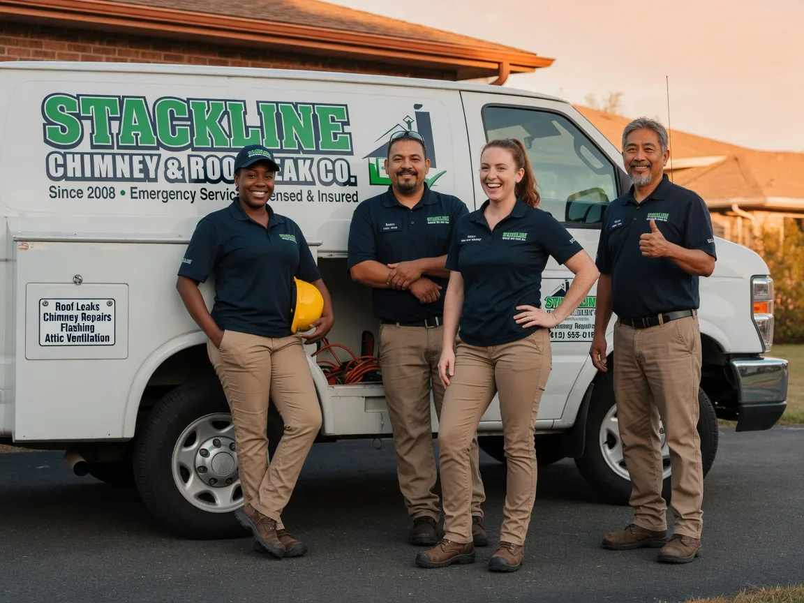 Chimney flashing repair company in Cedar Lake, IN